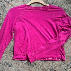 Barbie Pink Athleta Crop Top